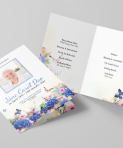 12 Page A5 Funeral Order of Services