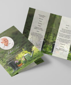 8 Page A5 Funeral Order of Services